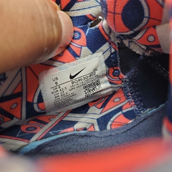 Nike Kyrie 6 “Team USA” Blue Red White Shoes Men Size 9 Irving BQ4630-402 - Picture 3 of 16